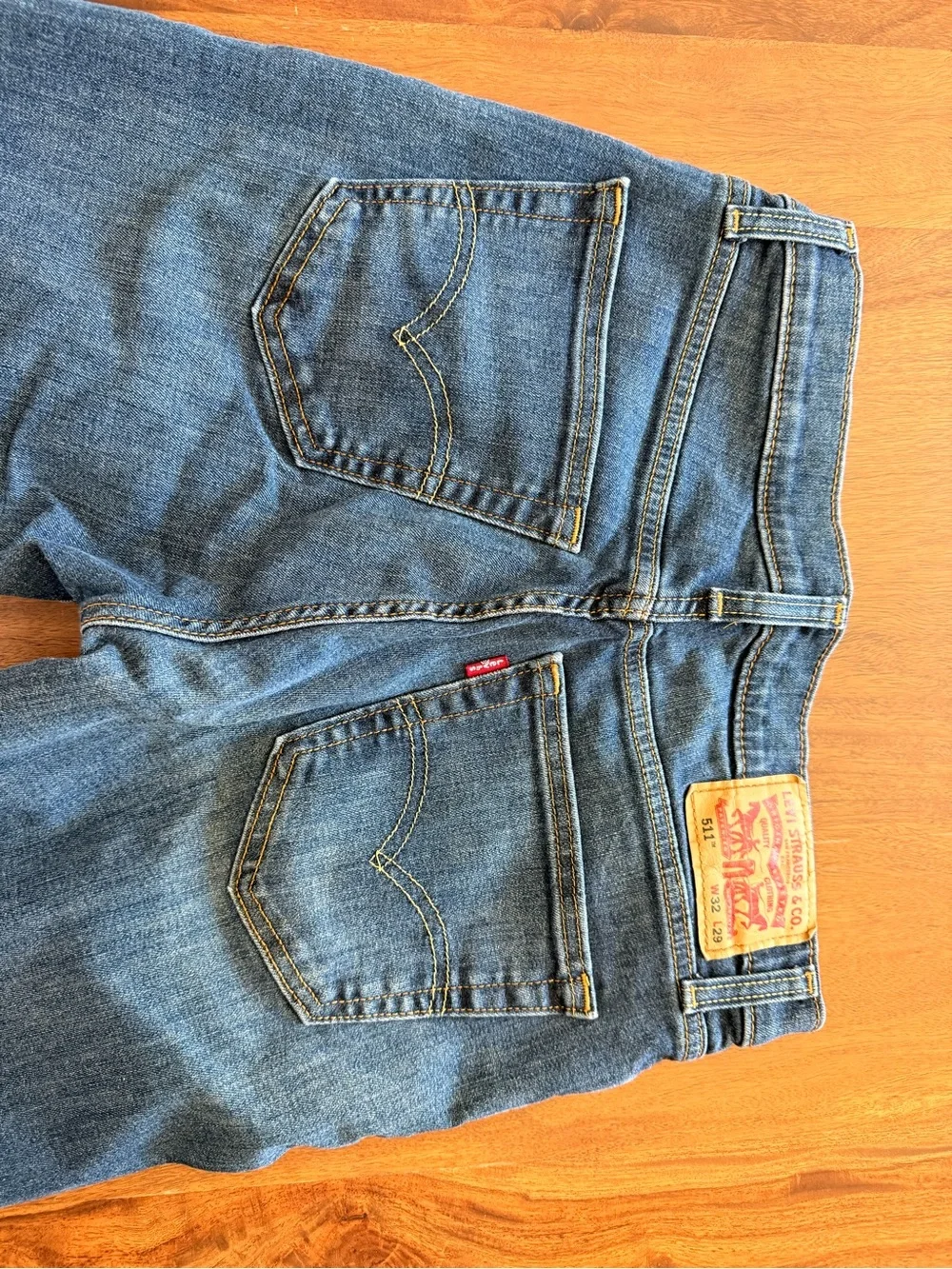 Levi's Straight Leg Blue Women's Jeans